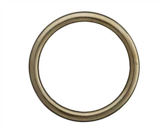 Ring Brass 50mm Internal Dimension 6.0mm Diameter Wire