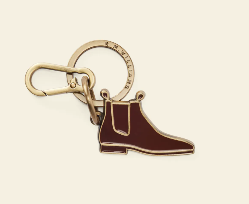 RM Williams Boot Enamel Keyring