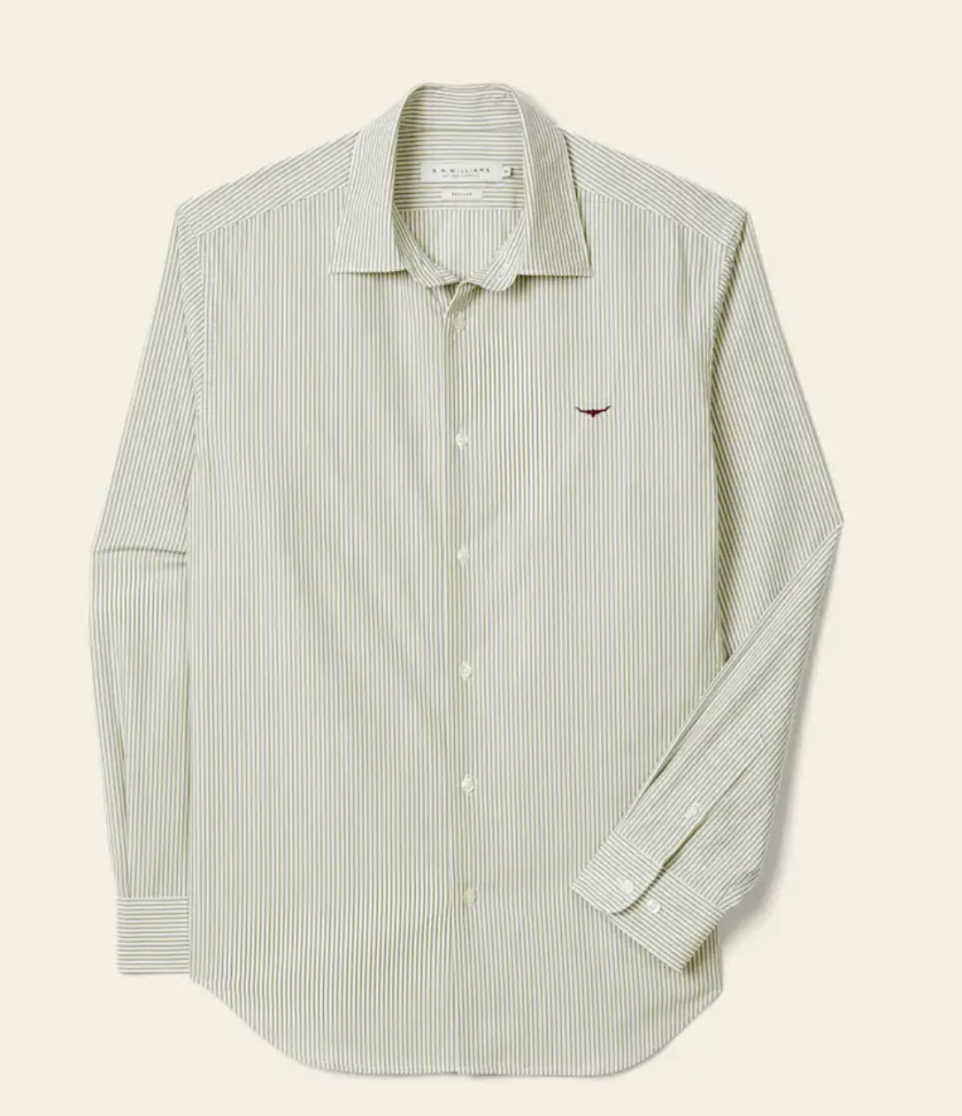RM Williams Sommers Poplin Stripe Shirt