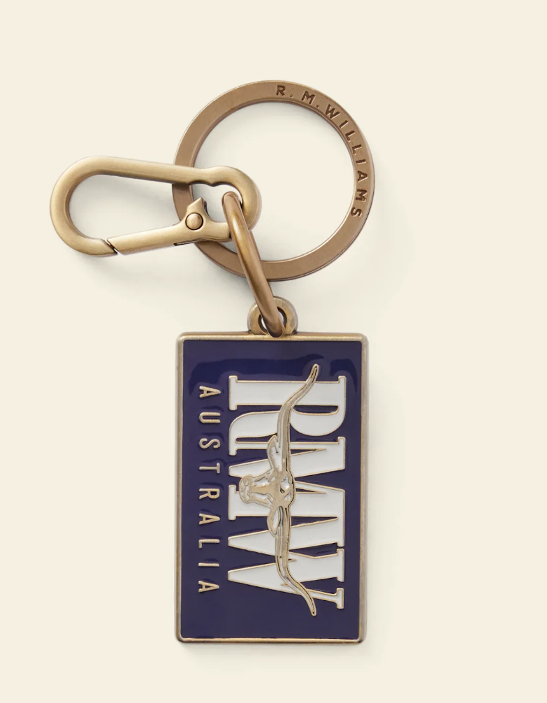 RM Williams Heritage Logo Enamel Keyring