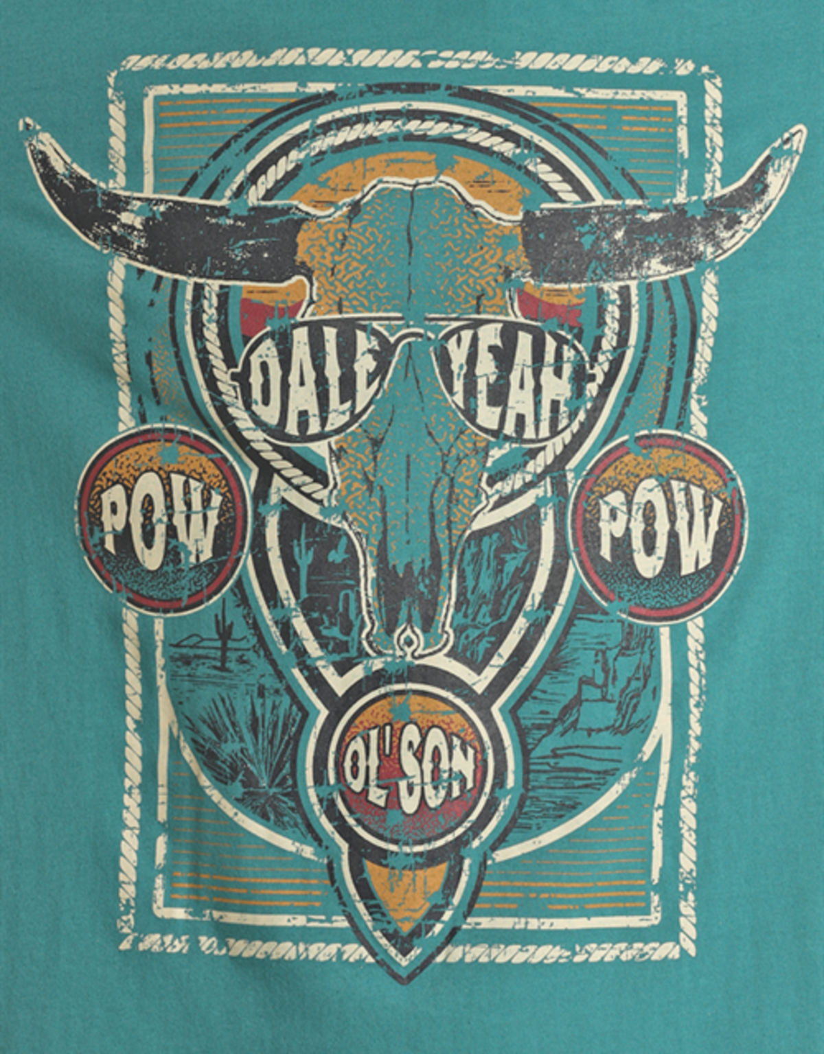 Rock and Roll Denim Dale Brisby Unisex Graphic Tee - Christmas Sale'