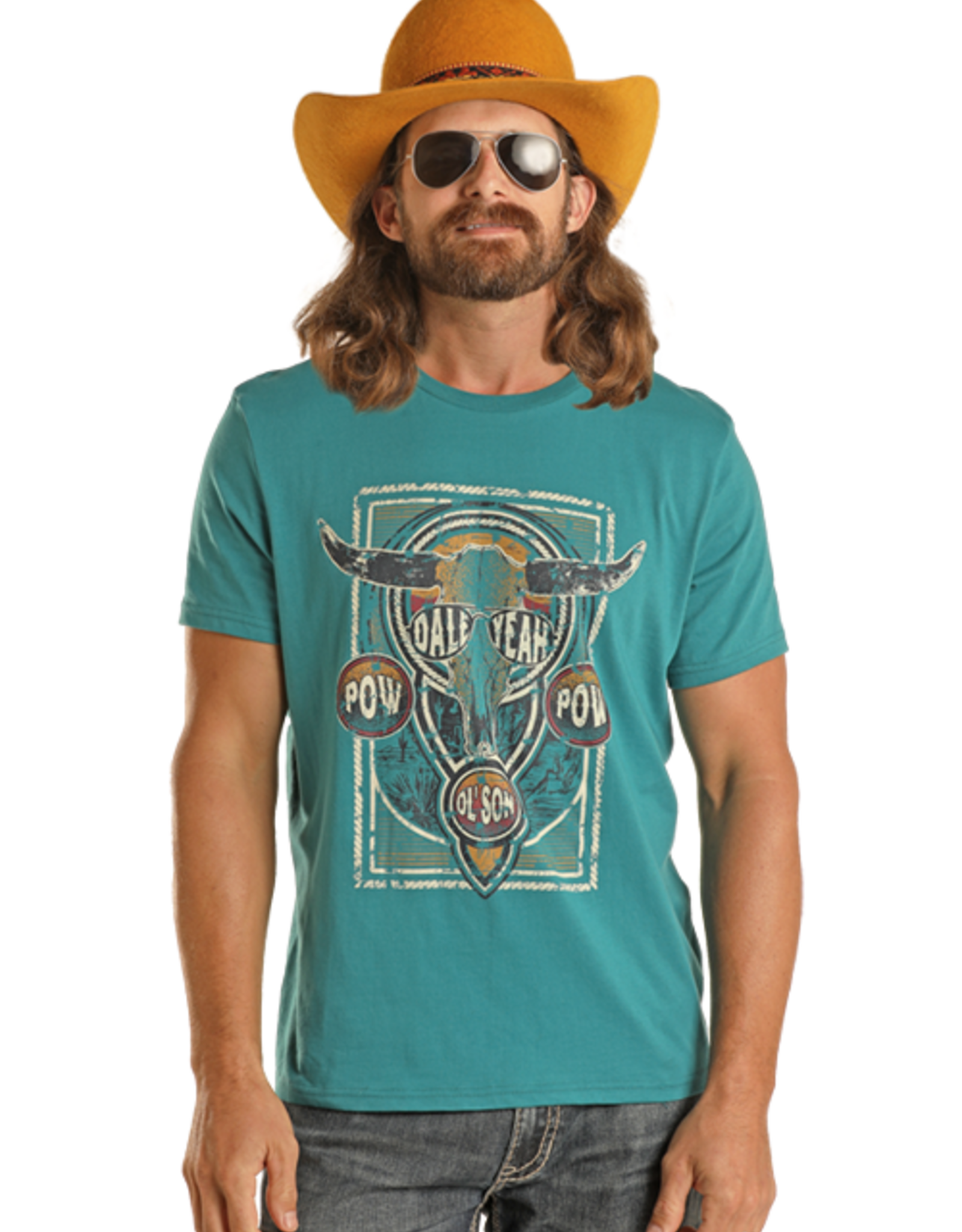 Rock and Roll Denim Dale Brisby Unisex Graphic Tee - Christmas Sale'