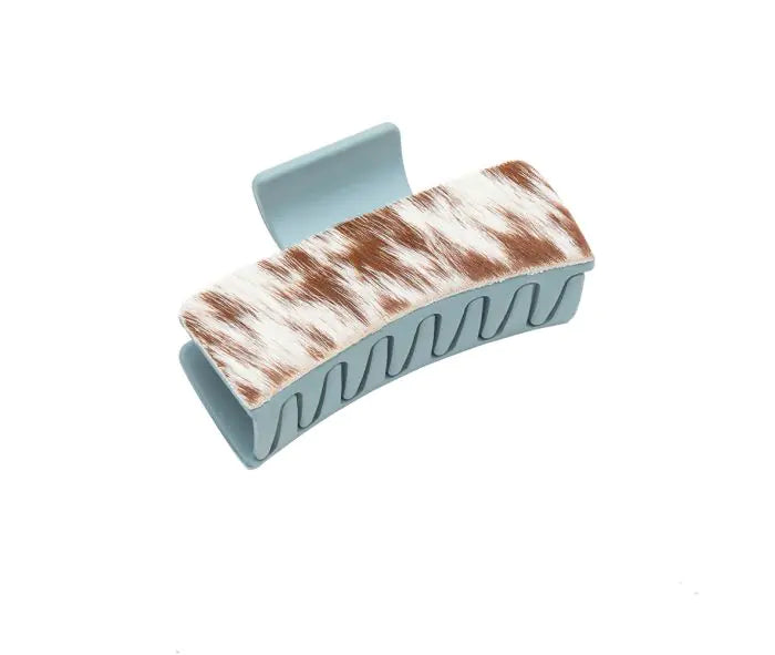 Cactus Bloom Ridge Hair Comb Clip