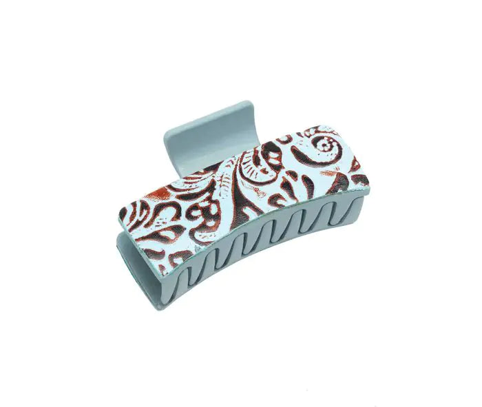 Cactus Bloom Ridge Hair Comb Clip