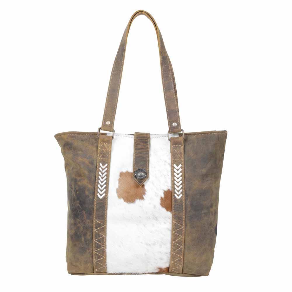 Sand Dunes Leather and Hairon Bag