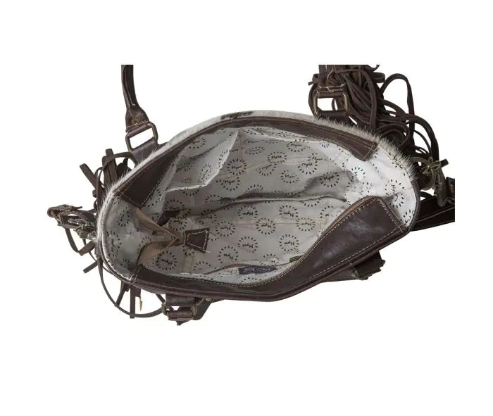 Sierra Leather and Hairon Bag