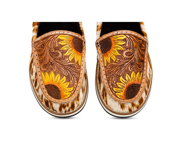 Photoon Western Hand Tooled Sneakers