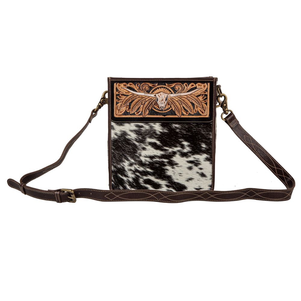 Spirit of the Herd Hand Tooled Bag