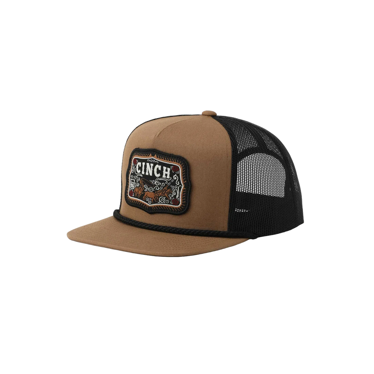 Cinch Trucker Cap Western Graphic Brown