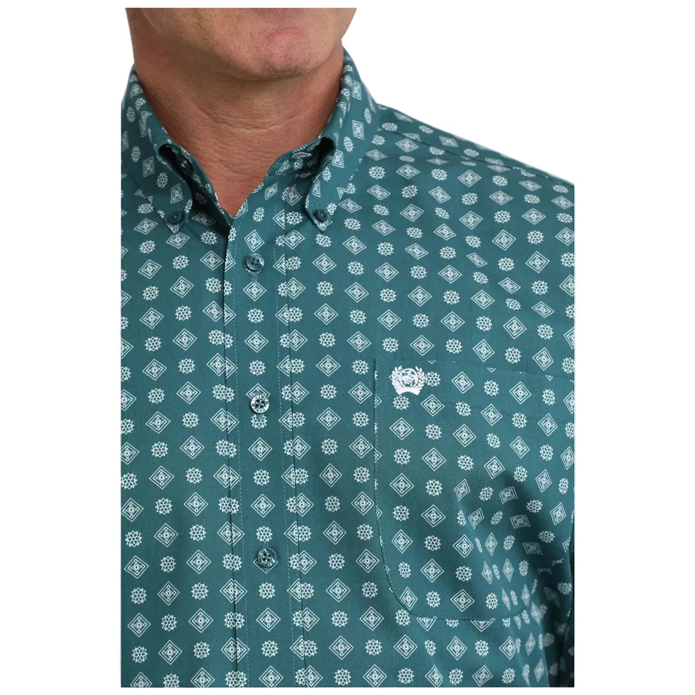 Cinch Mens Classic Fit Button Down Western Shirt