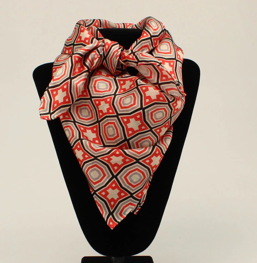 Wild Rag 33x33 Geometric Red