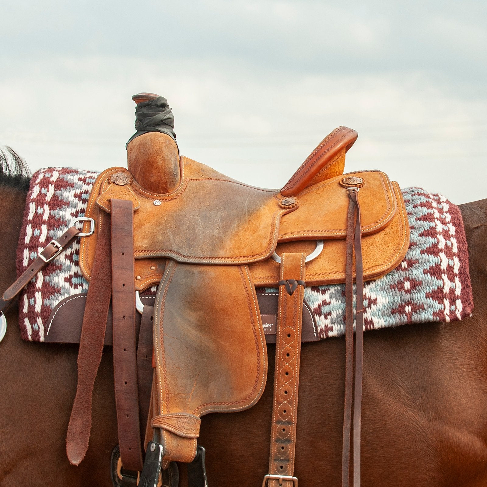 Classic Equine Sensorflex Wool Felt Pad | Horse Supplies - Western pads | Saddleworld Ipswich