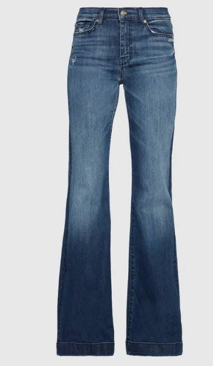 7 for All Mankind Dojo - Lake Blue 36in Leg