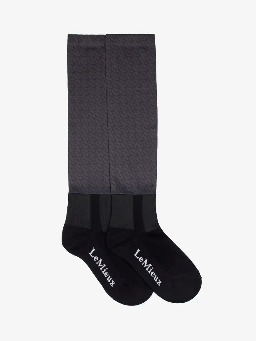 LeMieux Footsie Socks Faith Cinder Adult