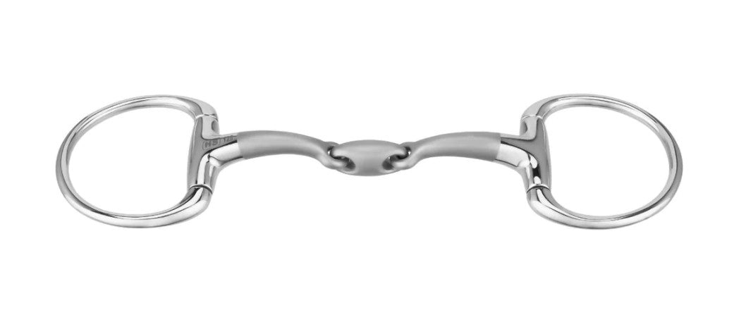 Sprenger SATINOX Eggbutt Double Jointed Bit 14mm 65mm Rings