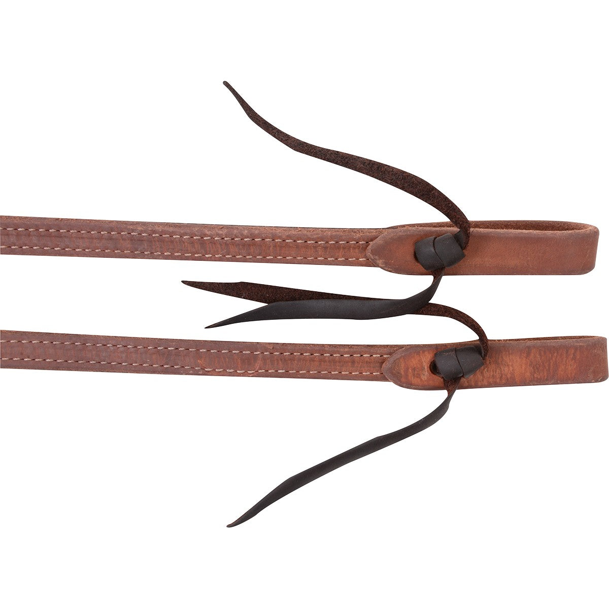 Classic Equine Split Reins 5/8 Light Harness Double Stitch