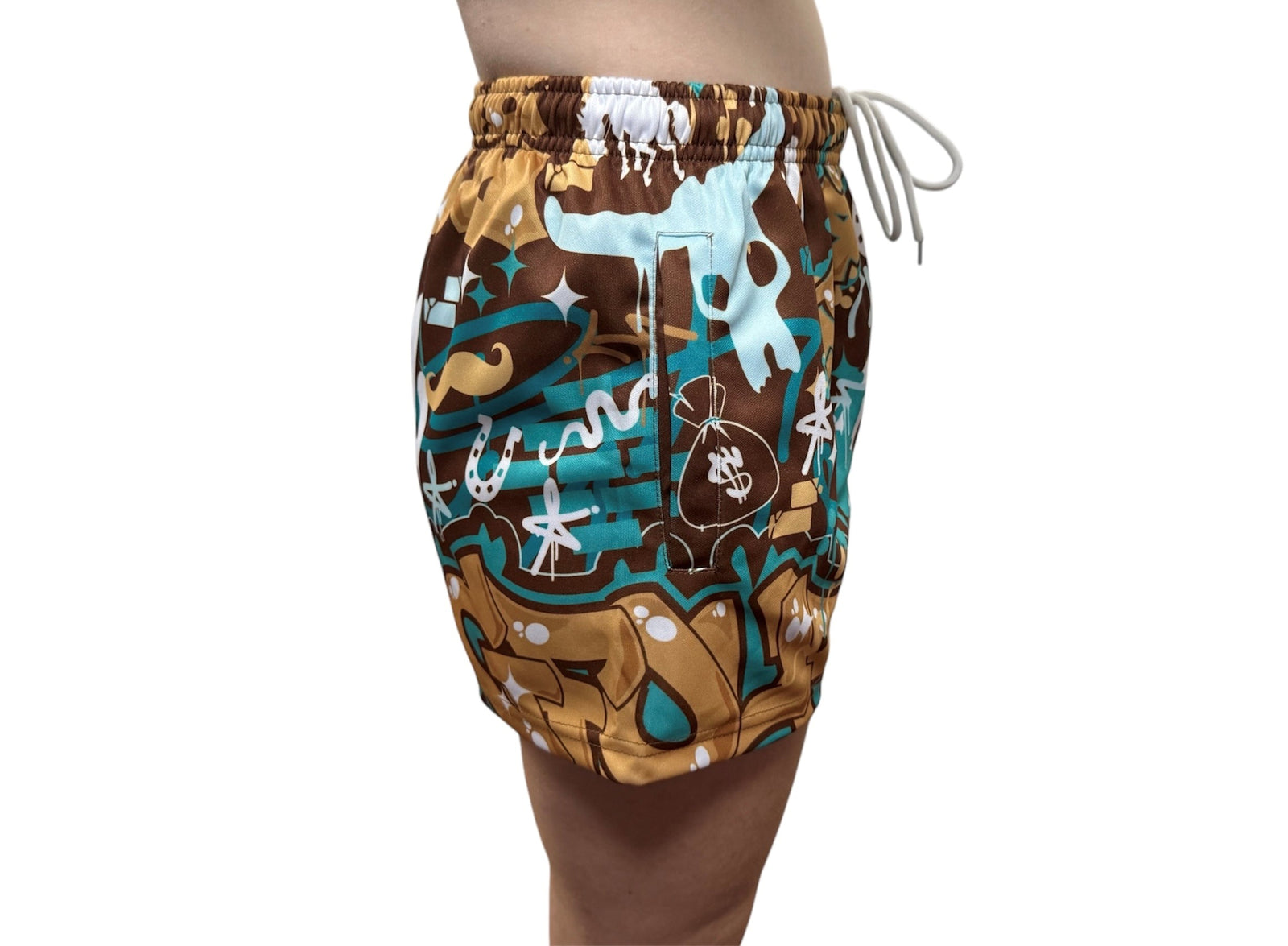 G Four Tagwest Brown/Aqua