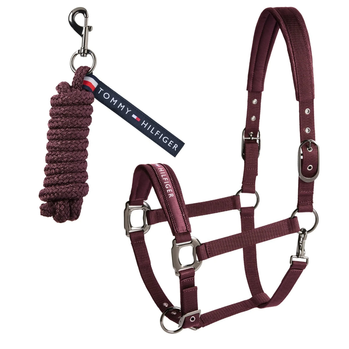 Tommy Hilfiger Yale Shine Set Halter and Lead Rope