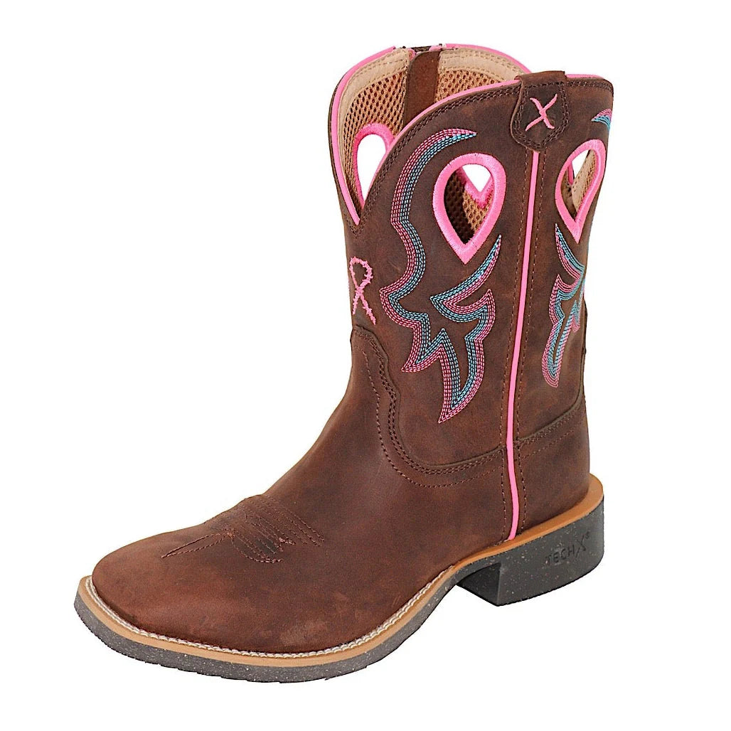 Twisted X Wmns 9 Tech X 2 Zip Boot