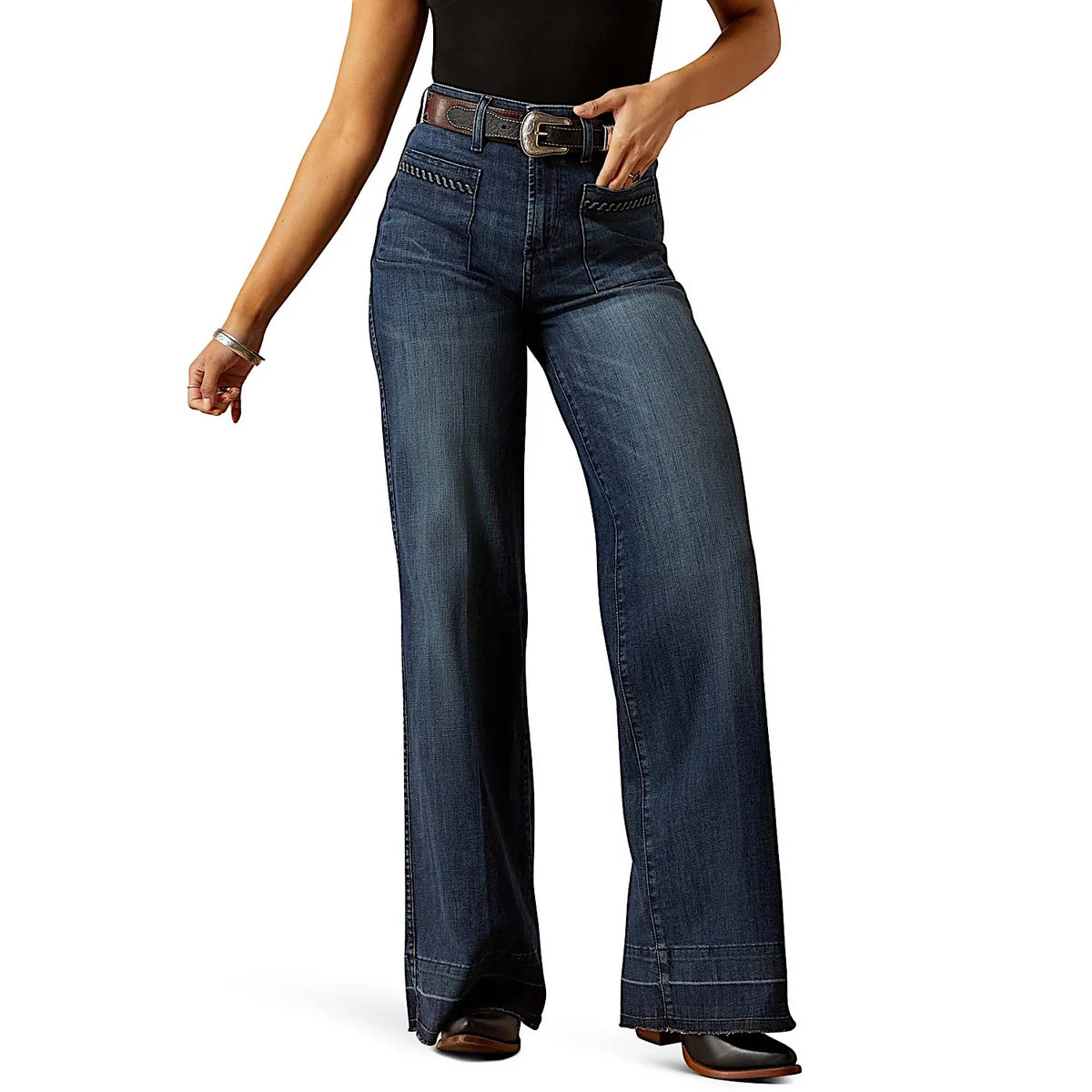Ariat Wms Ultra High Rise Wide Leg Jill Pasadena