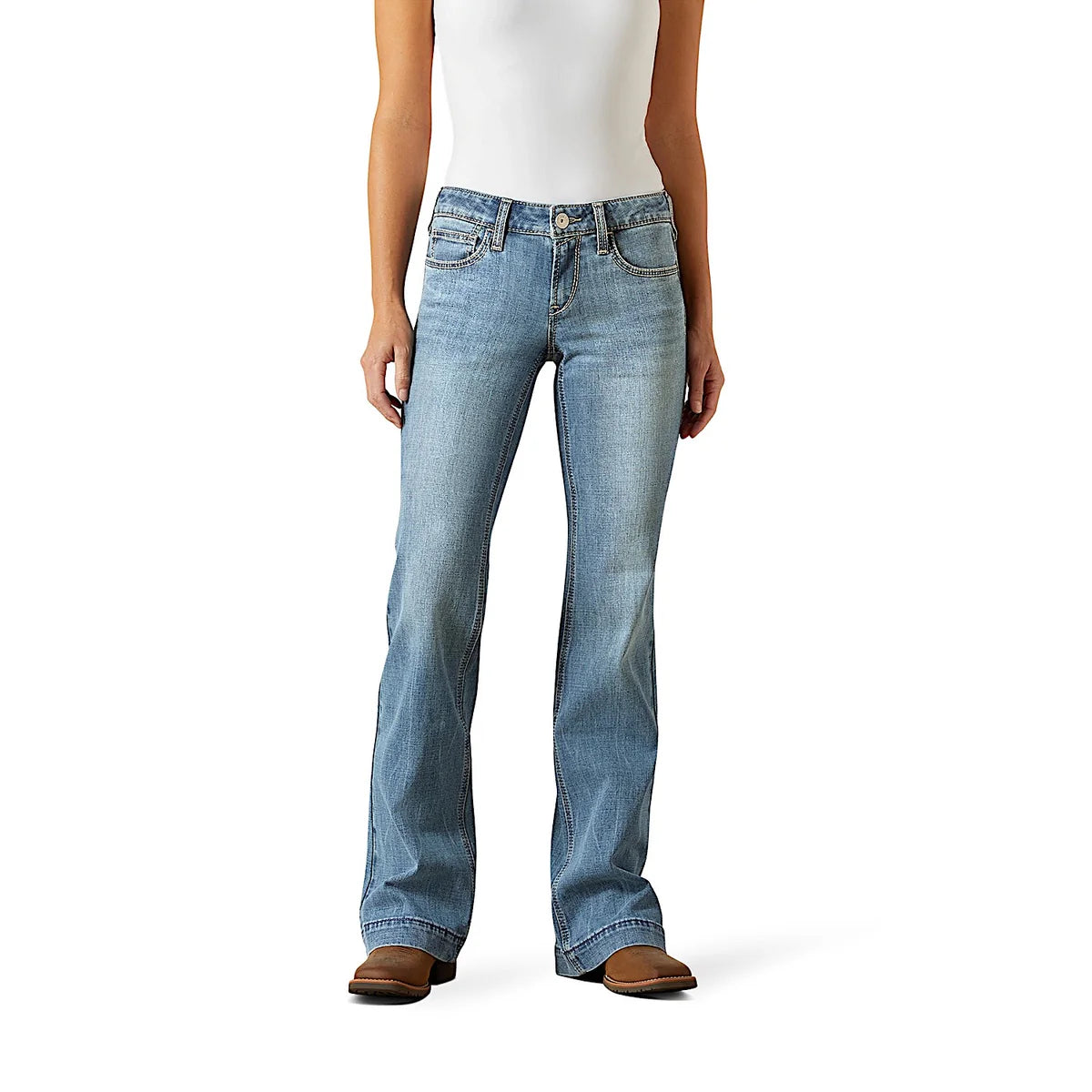 Ariat Wms Mid Rise Slim Trouser Giovana Petaluma
