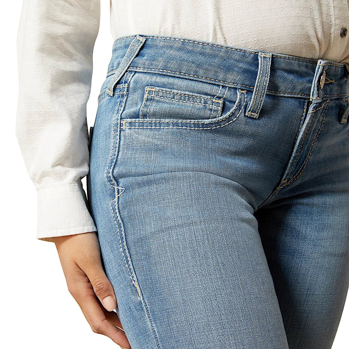 Ariat Wms Mid Rise Slim Trouser Giovana Petaluma