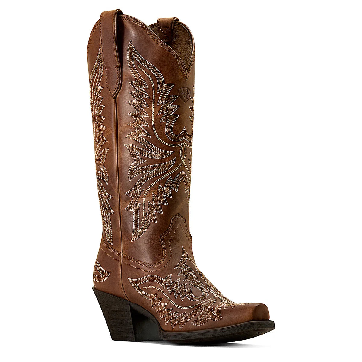 Ariat Wms Round Up Collins D Toe Smoked Wheat
