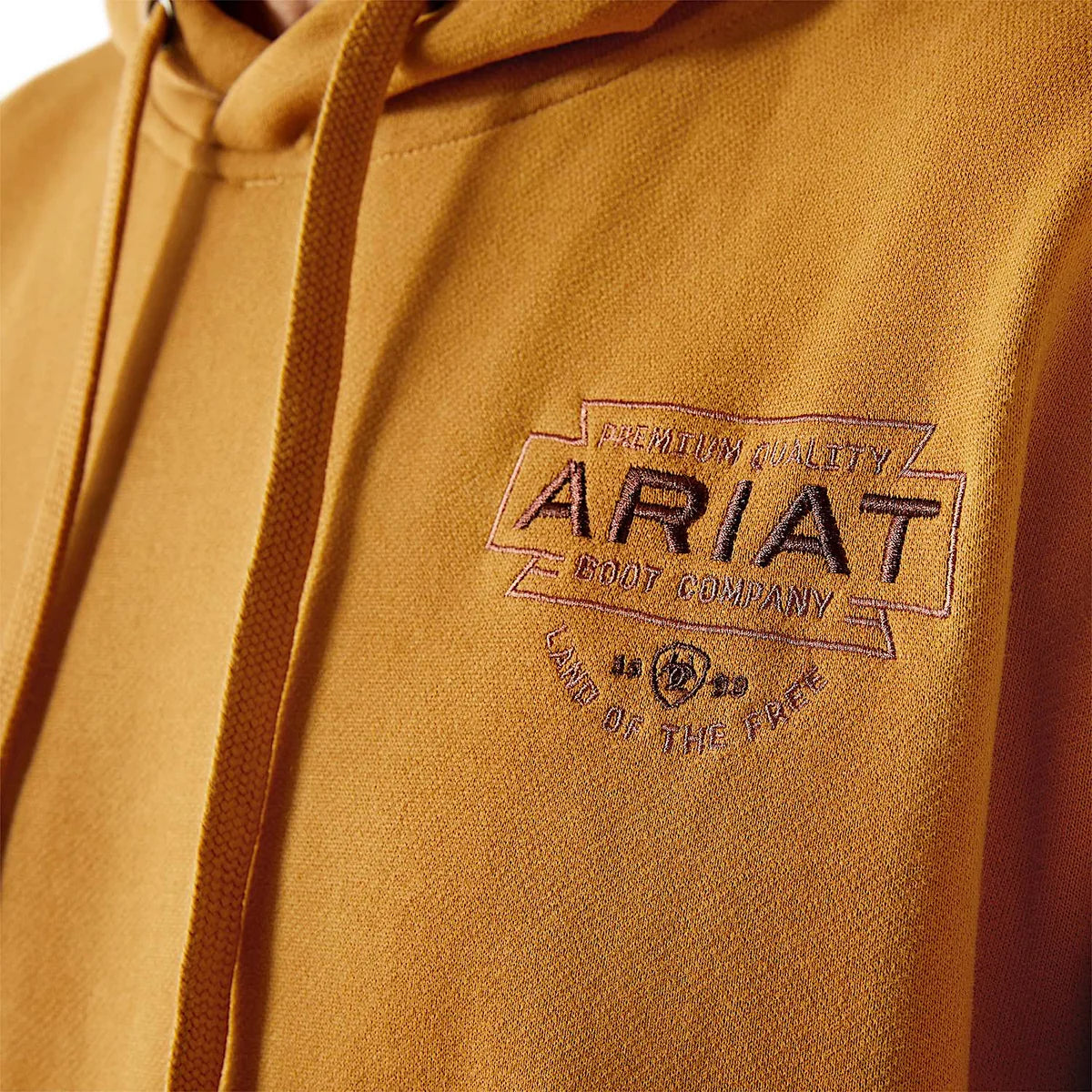 Ariat Mns Southwest Simple Bucket Hoodie Bone Brown - Winter 26