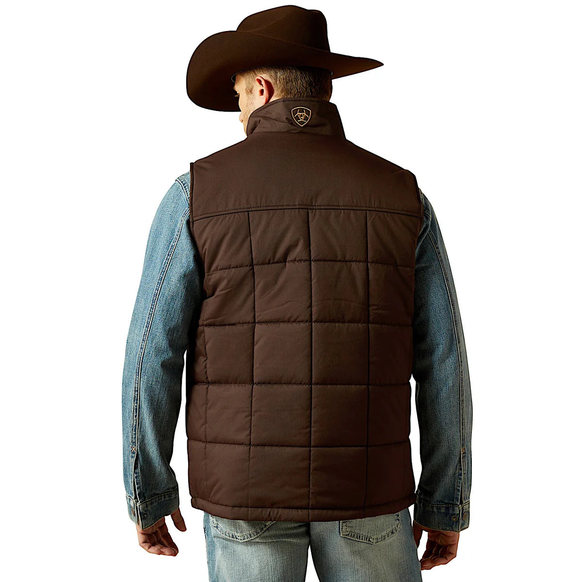Ariat Mns Crius Insulated Vest Brown - Winter 26
