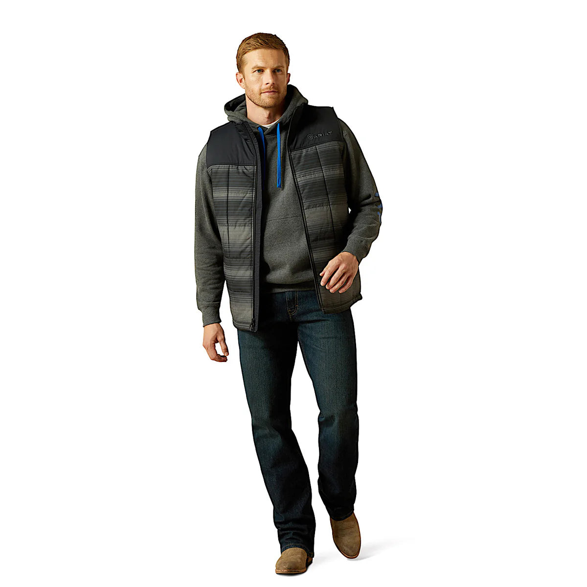 Ariat Mns Crius Insulated Vest Serape/Black - EOFY Sale