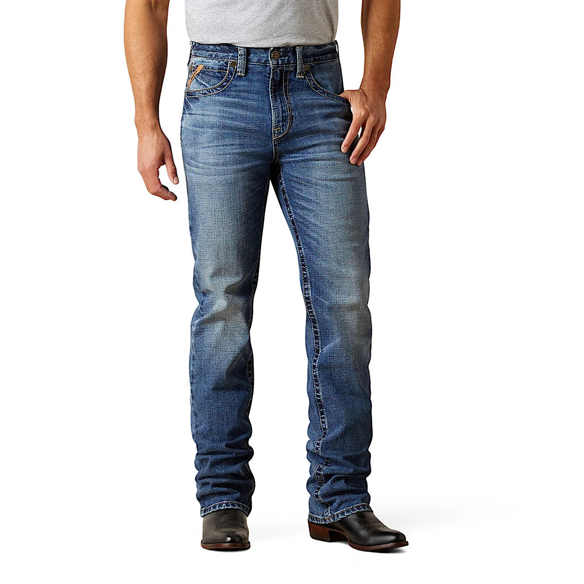 Ariat Mens M7 High Rise Straight Jean - Rebel Livermore