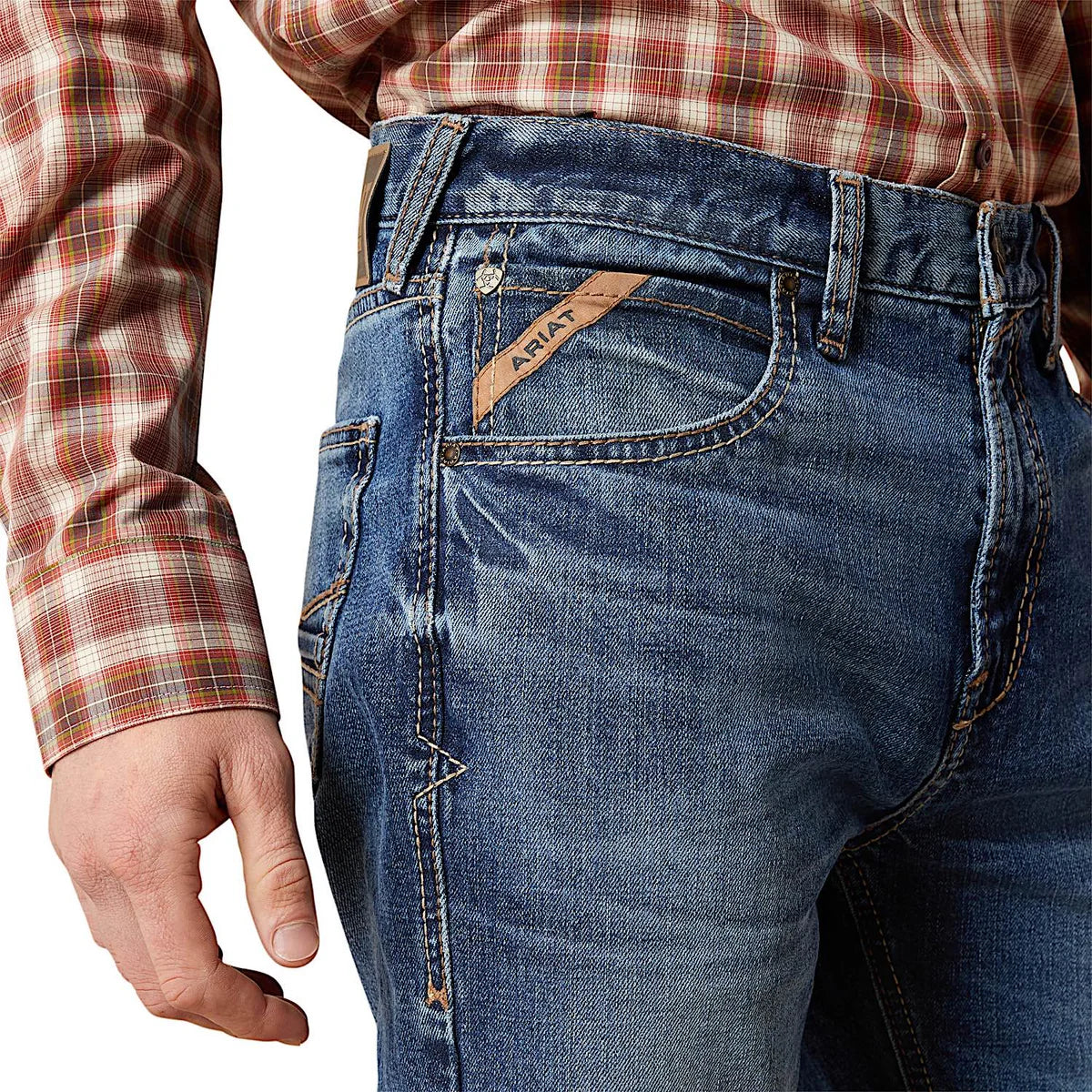 Ariat Mens M7 High Rise Straight Jean - Rebel Livermore