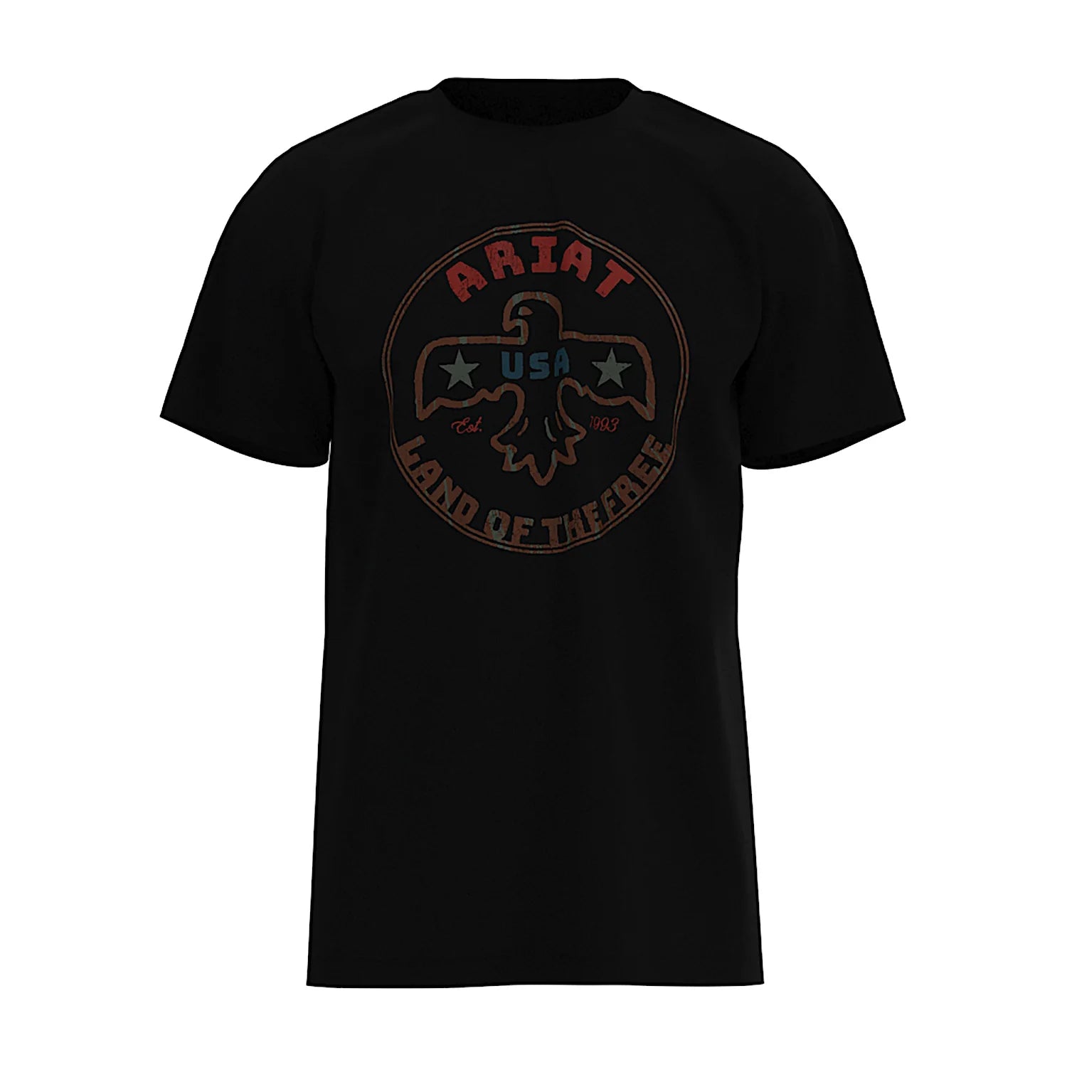 Ariat Mns Thunderbird Coin SS Tee Black