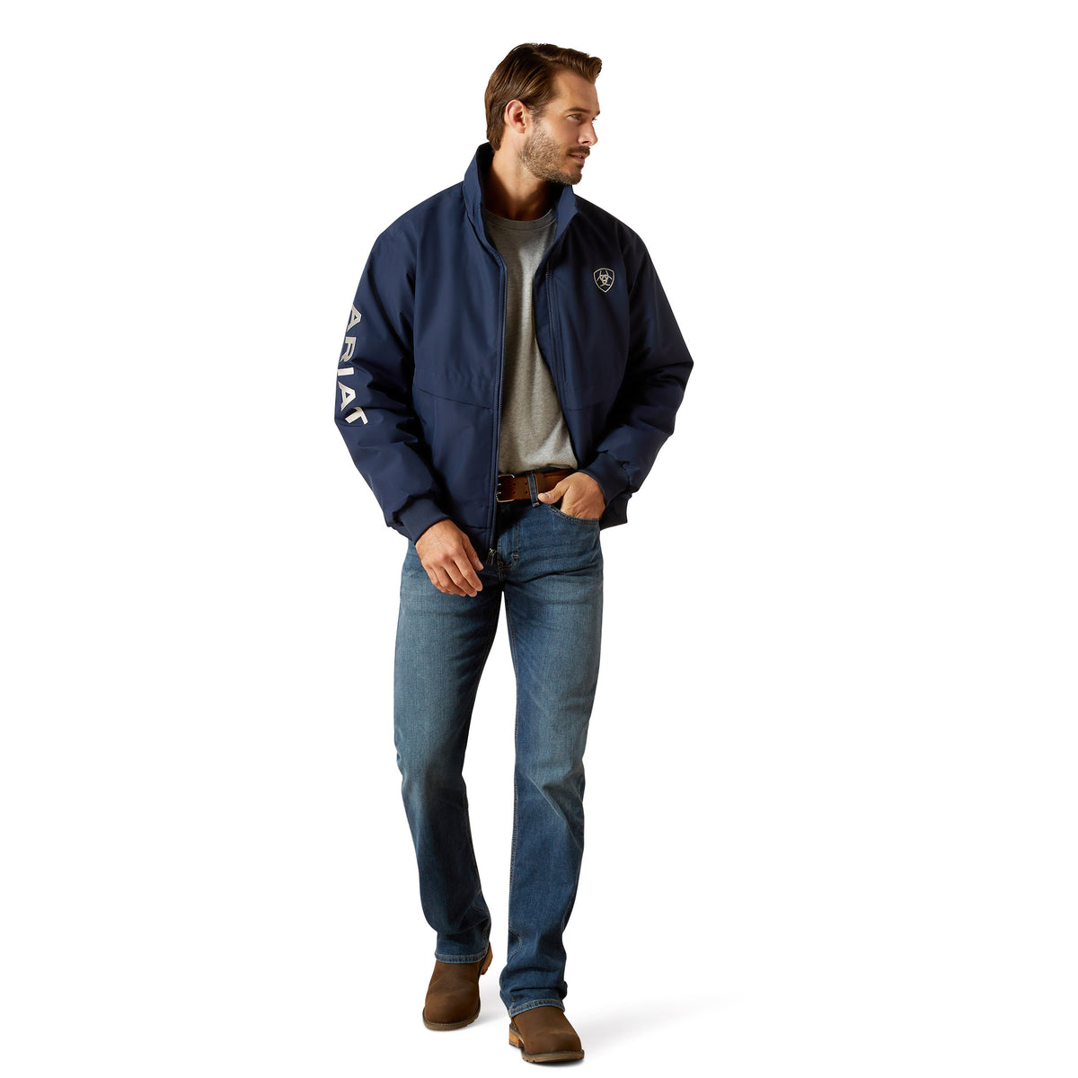 Ariat Mns Stable 2.0 Insulated Jacket Navy