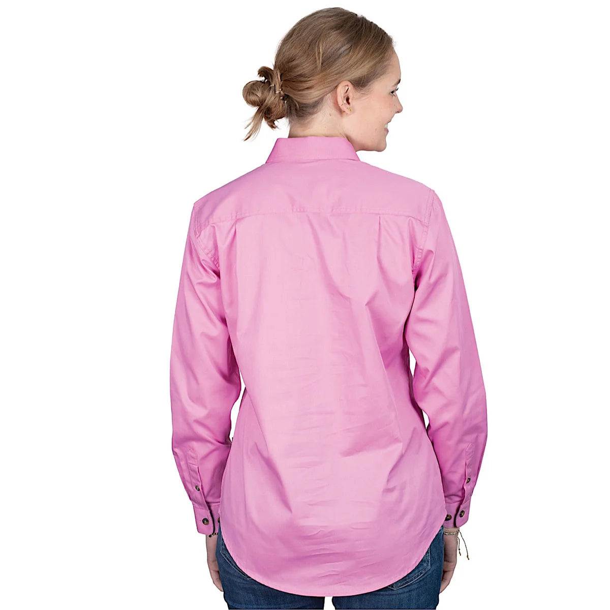 Just Country Wms Jahna Workshirt | Country Clothing - Ladies Shirts | Saddleworld Ipswich