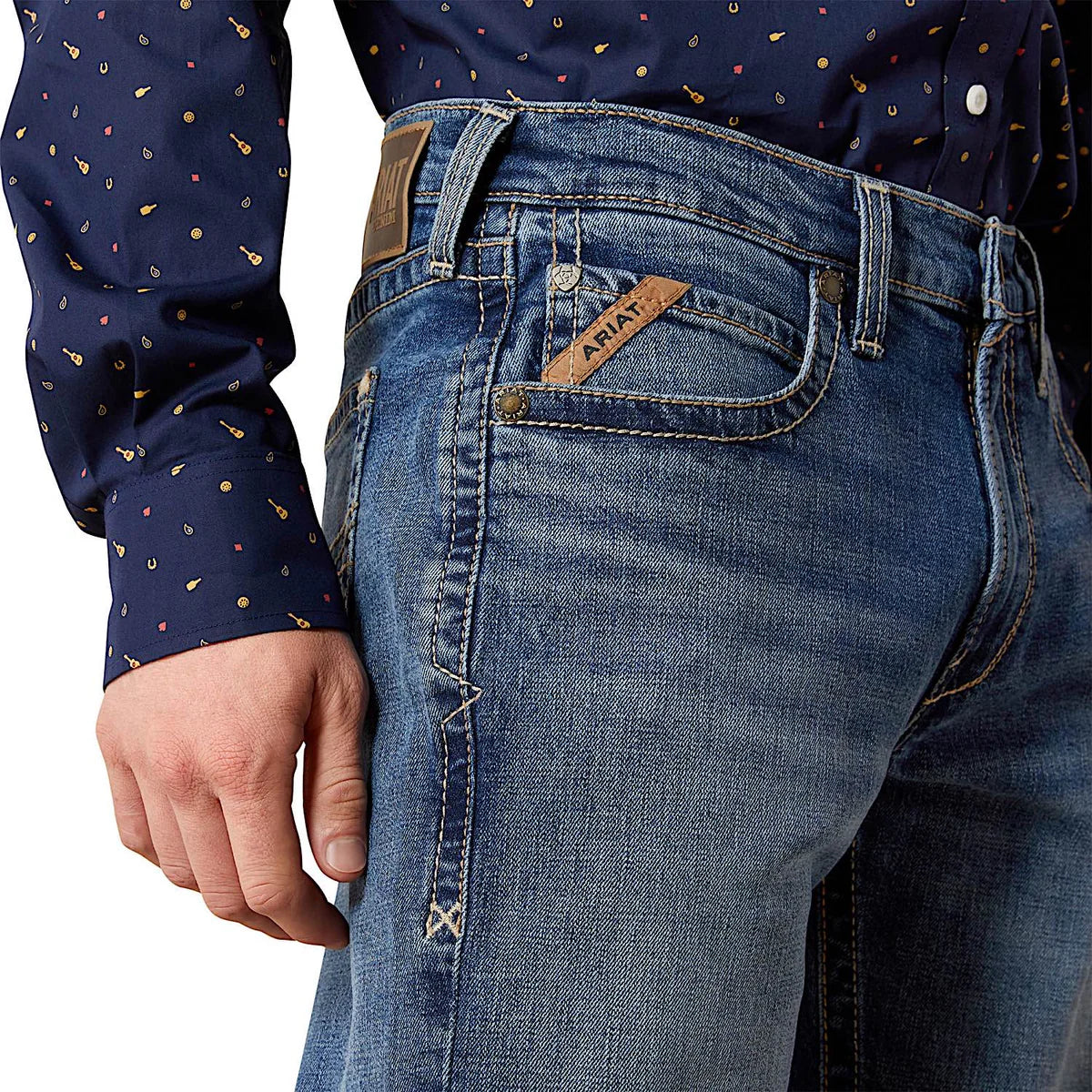 Ariat Mens M5 Straight Jean - Calico Carlos