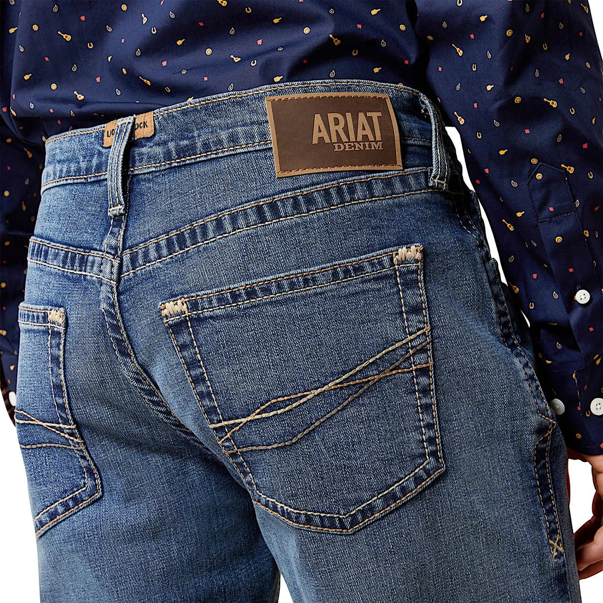 Ariat Mens M5 Straight Jean - Calico Carlos