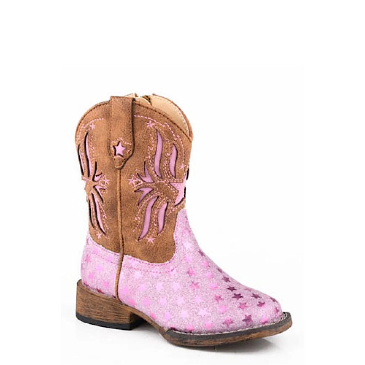 Roper Tod Starlet Pink Glitter/Brown