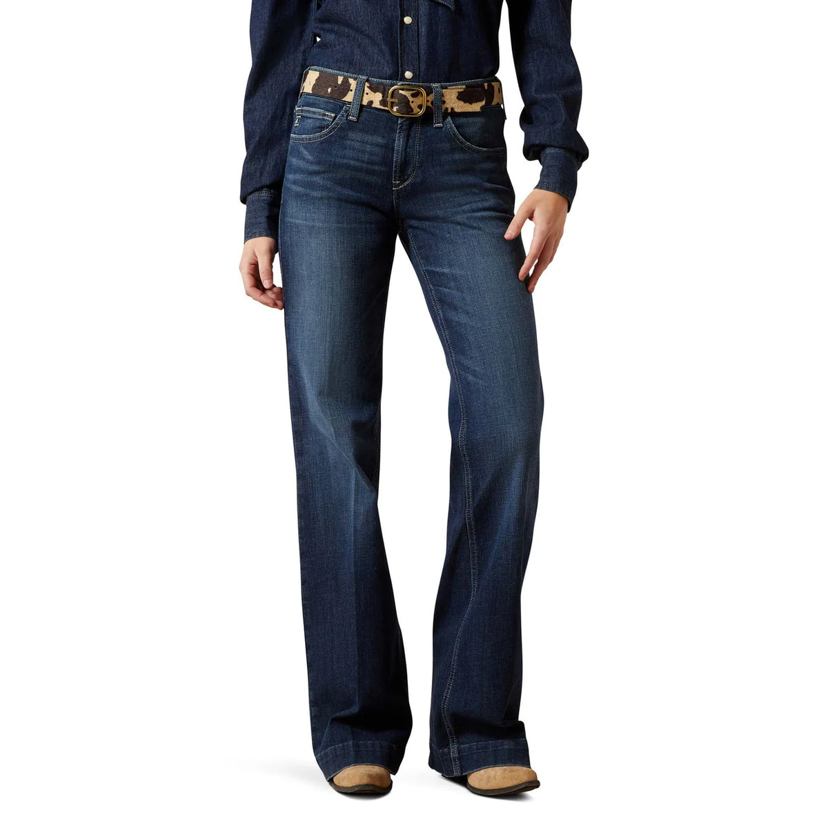 Ariat Wms Perfect Rise Trouser Catalaya Plumas