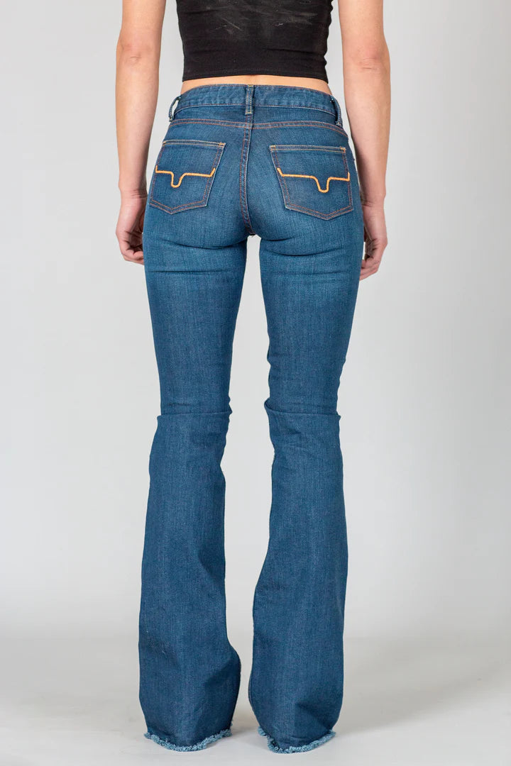 Womens raw 2025 hem jeans