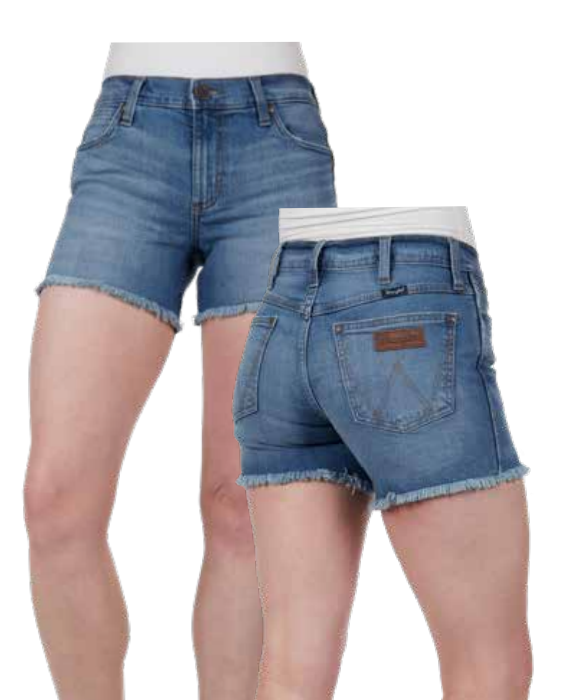 Wrangler Wmns Rebecca Hi Rise Short - Black Friday Sale