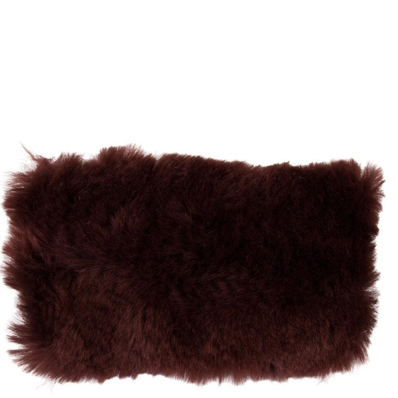 BR Equestrian Curb Chain Guard Sheepskin 5cm wide
