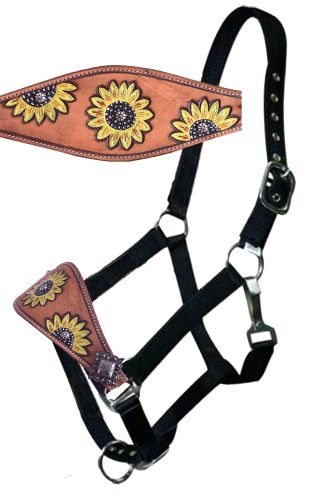 Showman Sunflower Bronc Halter