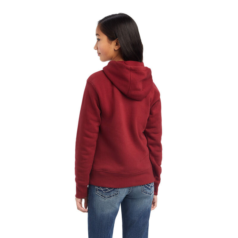 Ariat Gls Real Beartooth Hoodie Rouge Red - Black Friday Sale