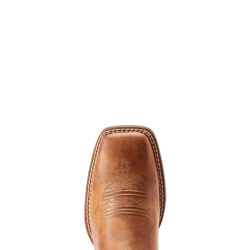 Ariat Wms Round Up Back Zip Desert Sand