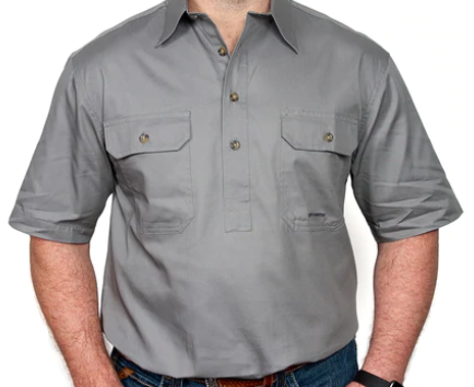 Just Country Mns Adam Short Sleeve Workshirt - Workshirt Sale