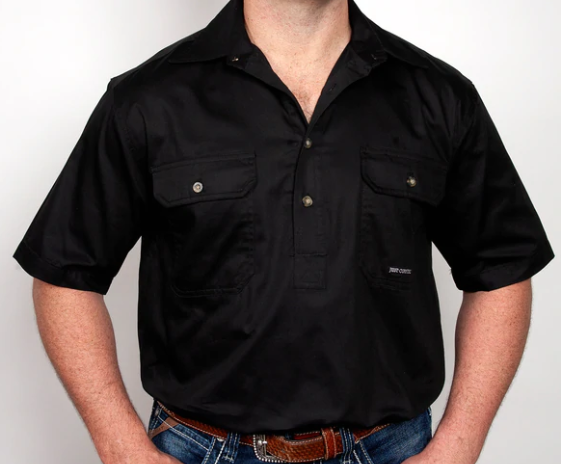 Just Country Mns Adam Short Sleeve Workshirt - Workshirt Sale
