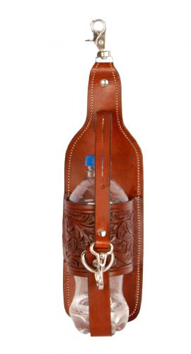 Showman Accorn Tooled Bottle Holder
