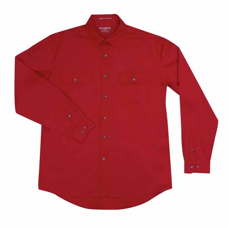 Just Country Mens Evan - Full Button - Workshirt Sale