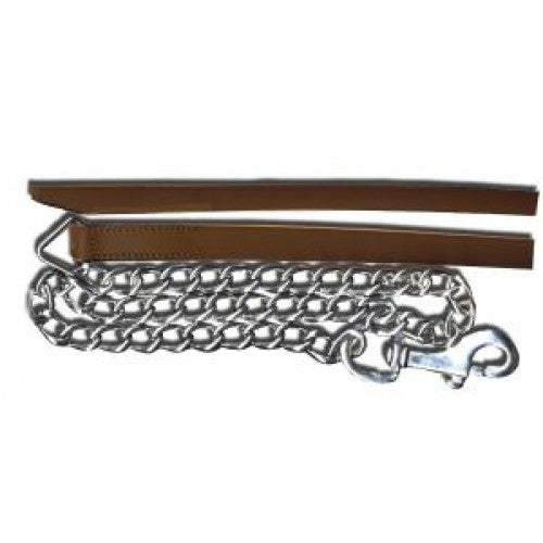 Lead with Chain Brown